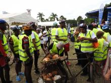 Cyclists during the World Environment Day