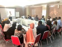 Participants at the training in Abuja