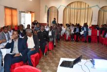 Participants during the meeting