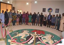 Group photograph with the Delta State Governor