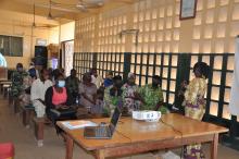 Briefing dans un district