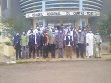 Photo de famille de la mission de Plaidoyer auprès du Gouverneur de la région du Centre-Nord