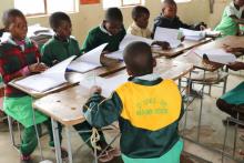 children in a classroom 