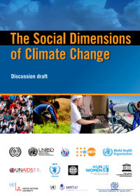 The social dimensions of climate change