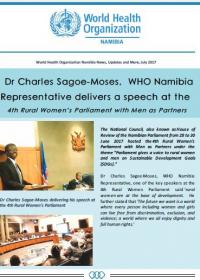 WHO Namibia July Newsletter: Vol 1 Issue 3 