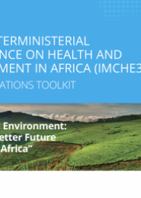 Third Interministerial Conference on Health and Environment in africa (IMCHE3) - Communications toolkit