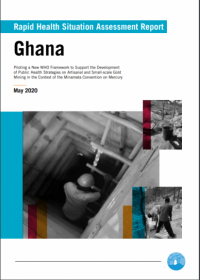 Rapid Health Situation Assessment Report:Ghana. Piloting a New WHO Framework to Support the Development of Public Health Strategies on Artisanal and Small-scale Gold Mining in the Context of the Minamata Convention on Mercury